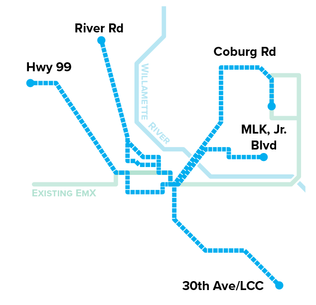Map: Enhanced Corridor Package