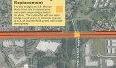 Overview - The two Rock Creek bridges on U.S. 26 will be replaced with one bridge.