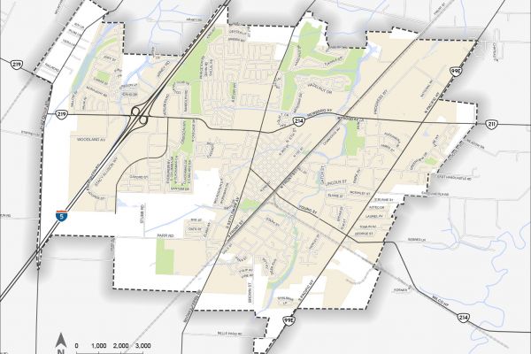 Woodburn City Limits and Urban Growth Boundary}