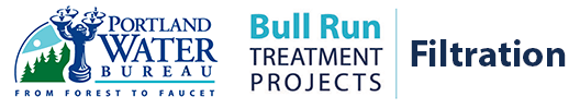 Portland Water Bureau Bull Run Filtration Logo