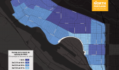 Map of racial diversity by neighborhood - 